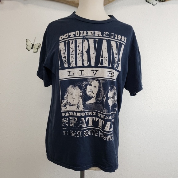 six fifty one nirvana shirt
